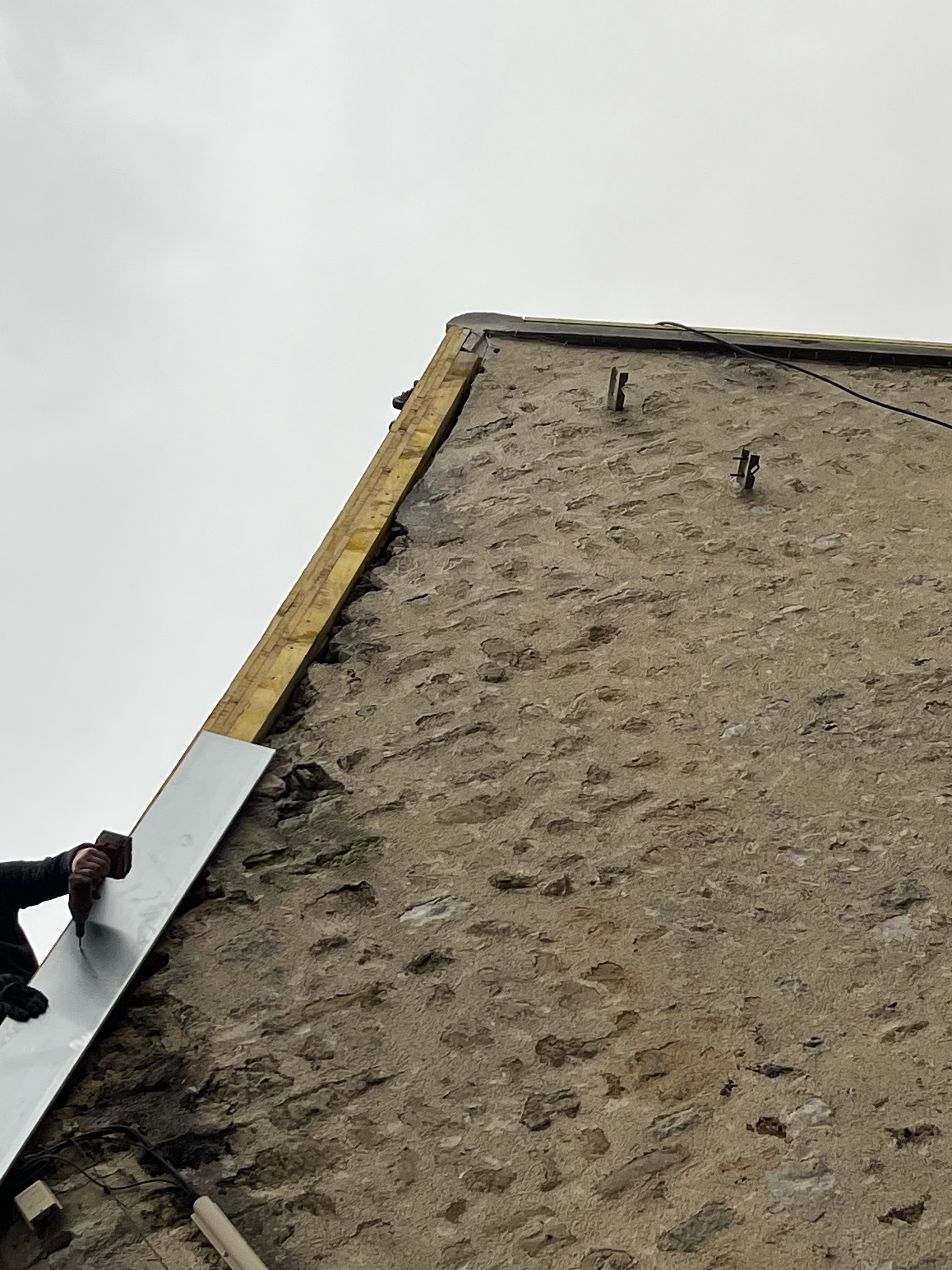 Chantier de couverture à Meaux